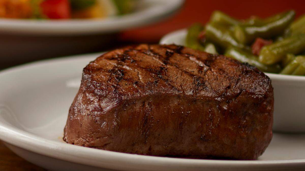 An 8-ounce filet at Texas Roadhouse.