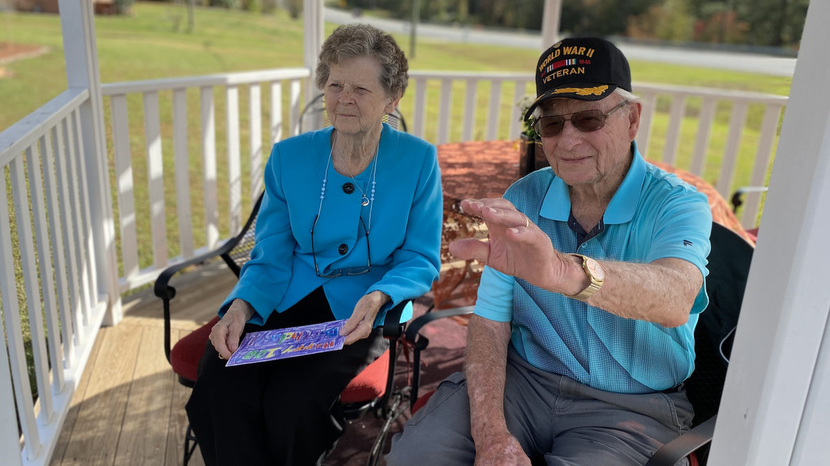 Vaughn and Ernestine Egan celebrated 188 combined years last Sunday south of Cochran.