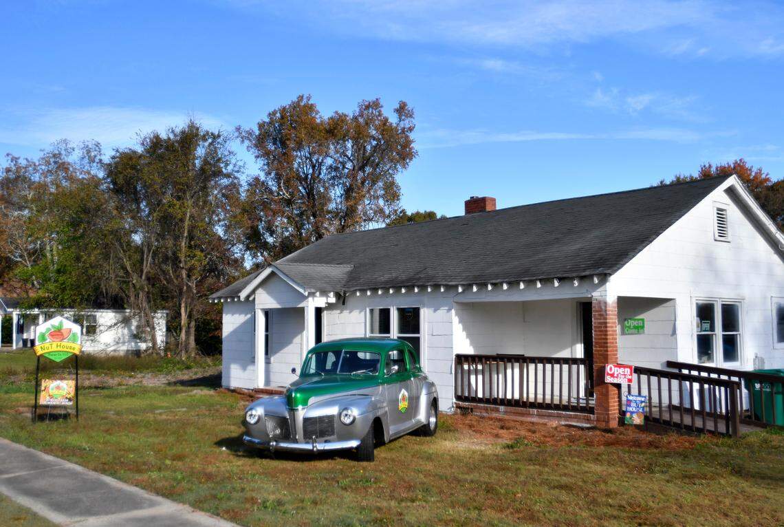 The Nut House Pecan Company at 106 Main St. in Byron.