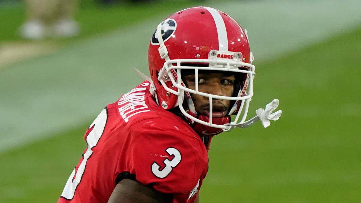 Georgia defensive back Tyson Campbell