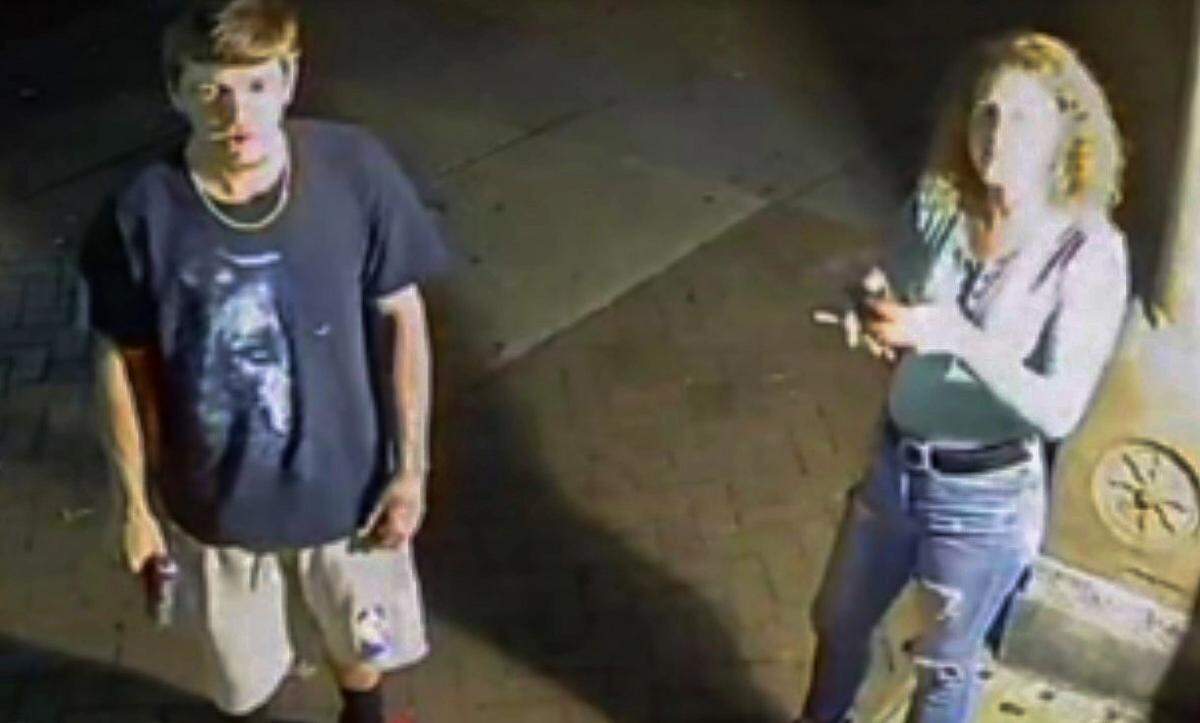 A man and woman are wanted by the Bibb County Sheriff’s Office after they shot at a popular downtown Macon bar Thursday morning.
