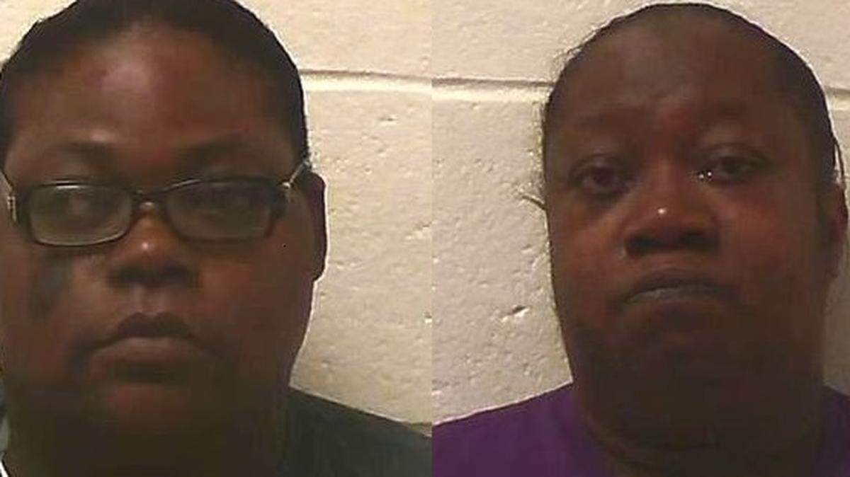 Vonshell Napier, left, and Beverly Jackson