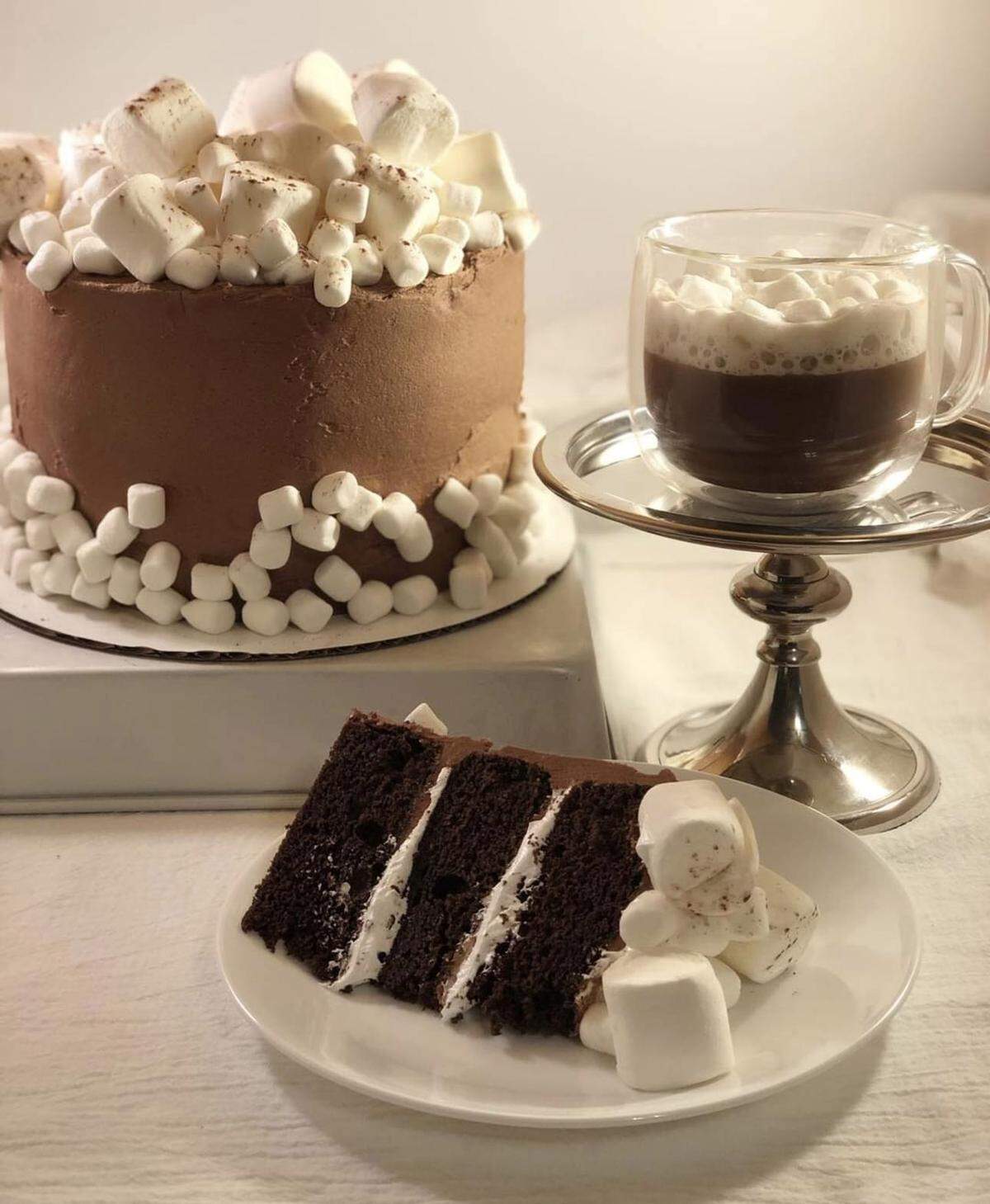 Layers has a special treat for chocolate lovers: the Hot Cocoa Cake.