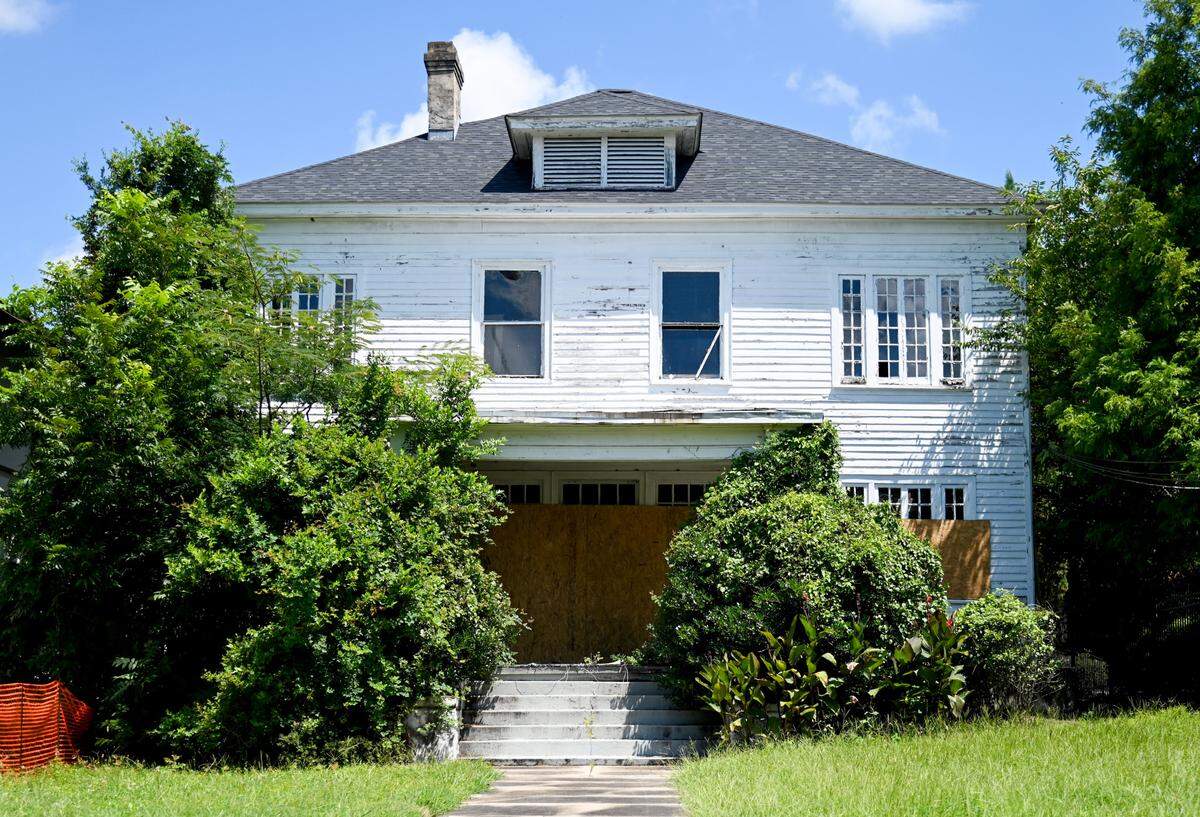 The Big House Foundation was denied a request to demolish the neighboring home located at 2353 Vineville Ave. by the Macon-Bibb County Planning and Zoning Commission.