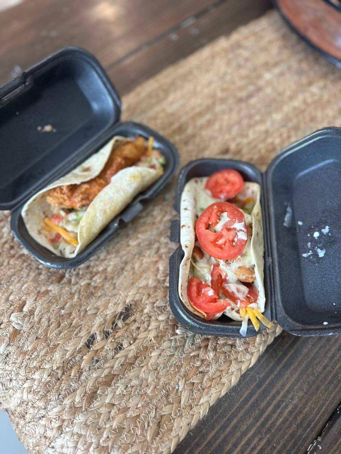 Zaxby’s new limited tacos come in the perfect to-go box.