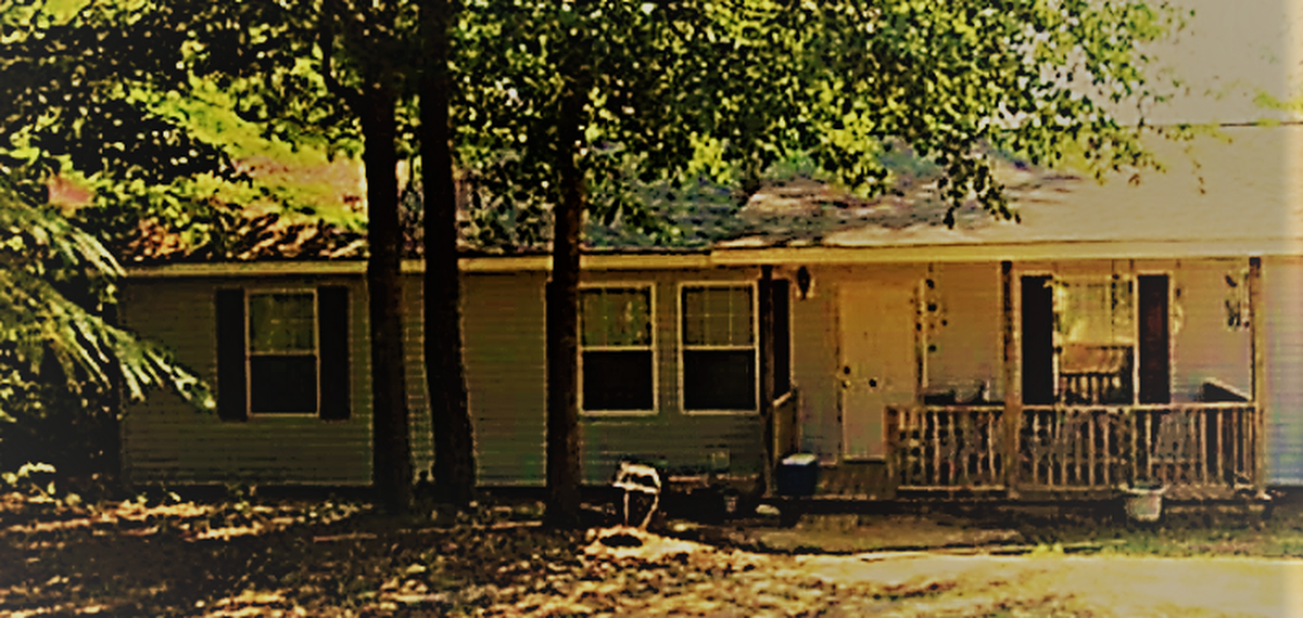A house on Taylor Drive in southern Bibb County where Richard Charles “Chucky” Allen III was said to have stashed meth.