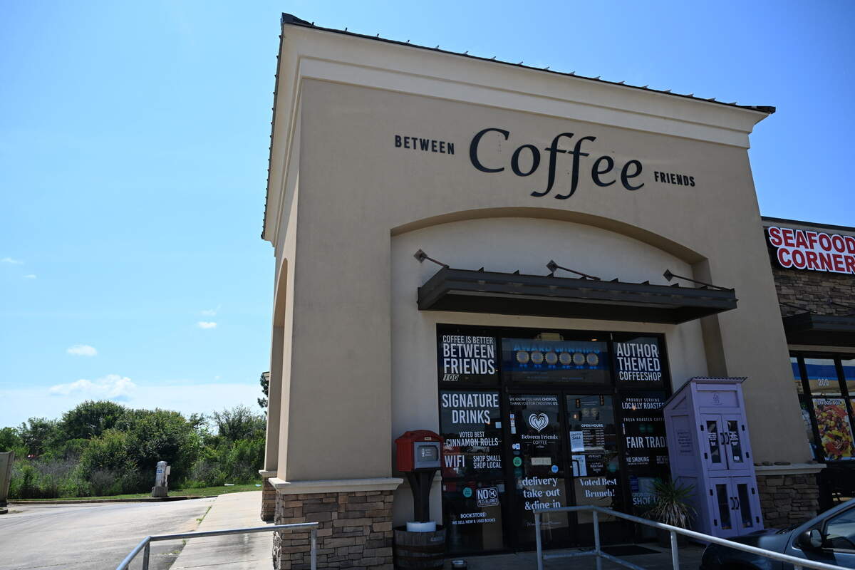 Between Friends Coffee at 1080 Ga. Highway 96, Suite 100, in Warner Robins.