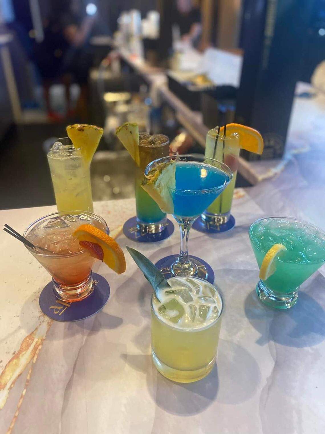 Signature cocktails at apt. 77 lounge at 401 Cherry St., Suite 101, in downtown Macon.