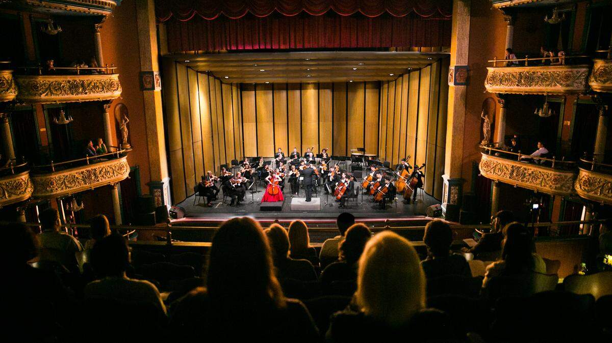 The inaugural performance of the Macon Mercer Symphony Orchestra is Monday at 7:30 p.m. at The Grand Opera House, marking the return of symphonic performances in Macon. The symphony features members of the Atlanta Symphony Orchestra and students of the Robert McDuffie Center for Strings.