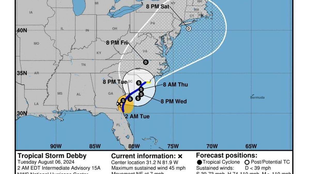 President Biden OKs federal emergency declaration for Georgia after tropical storm Debby