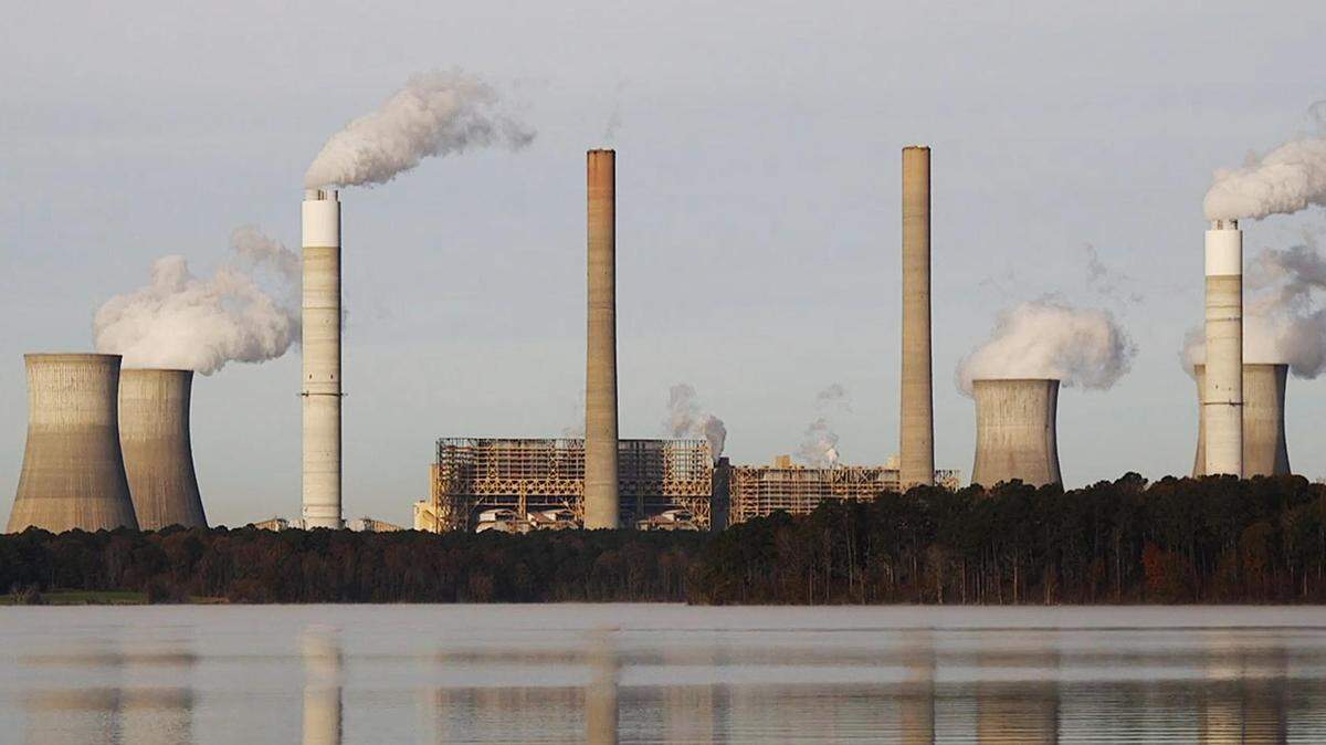 Georgia Power’s Plant Scherer in 2020. A 2023 study of deaths related to coal plant emissions across two decades ranked Scherer among the most-dangerous in the nation.