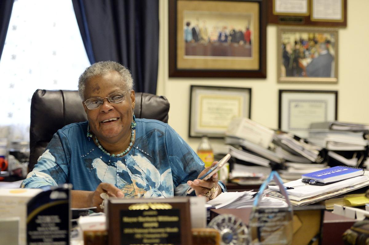 Fort Valley mayor Barbara Williams said she got into politics “to be part of the solution.”