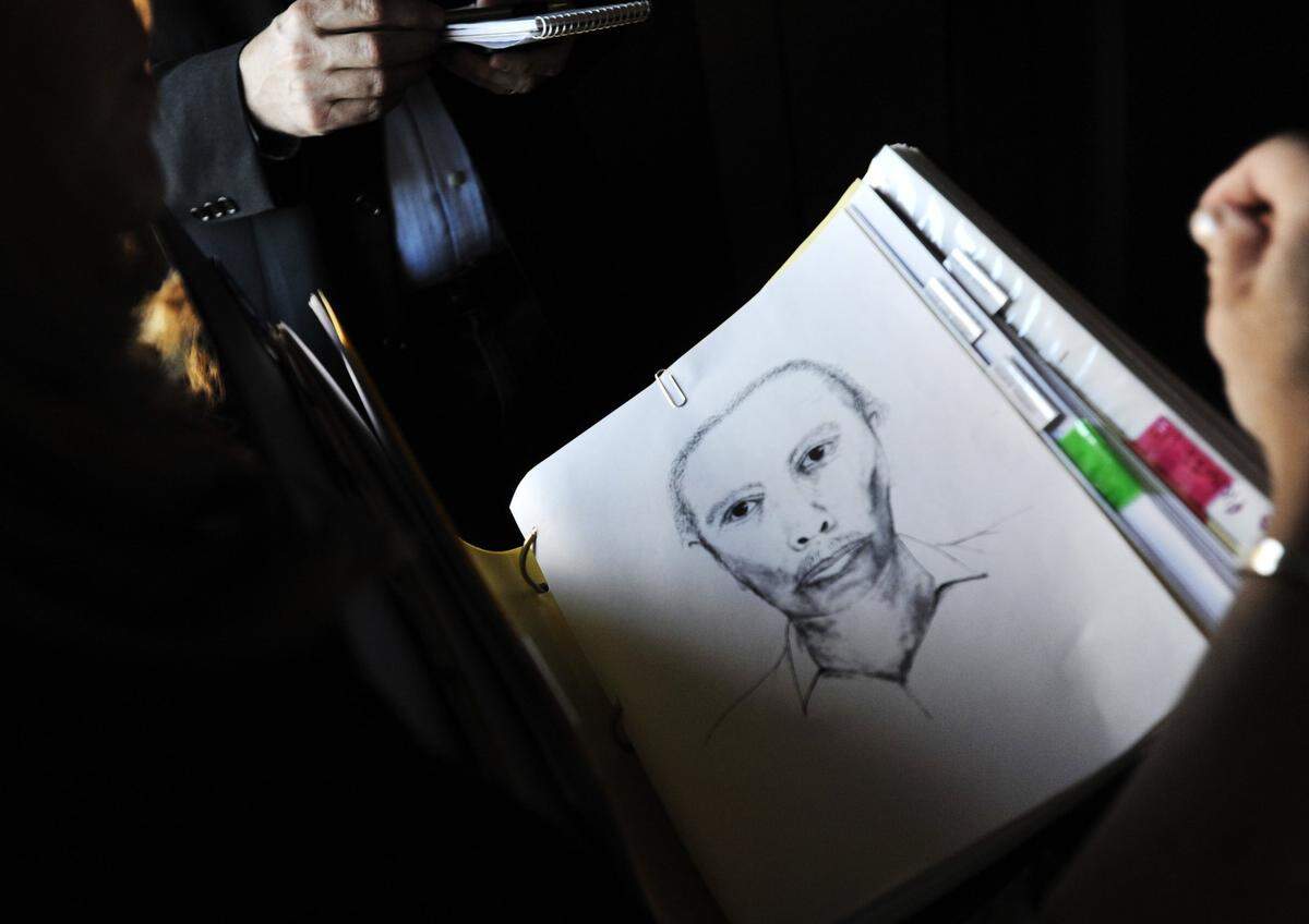 A police sketch of Shorty.