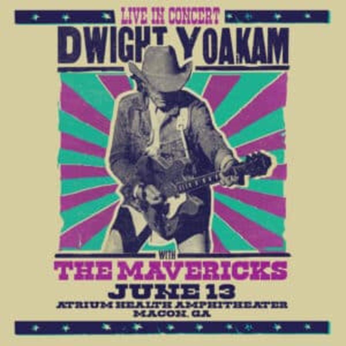 Dwight Yoakam is coming to Macon.