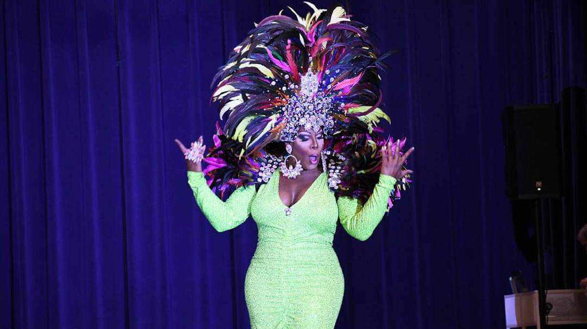 Macon’s Artivins Thorpe, also known as Ravion Starr Alexandria St. James, has been performing live drag shows since 1996, he said.