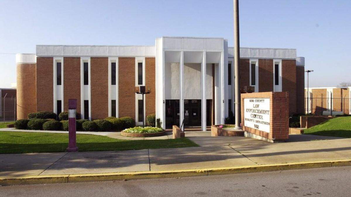 (Photo by Beau Cabell ) Macon Law Enforcement Center on Oglethorpe and First.