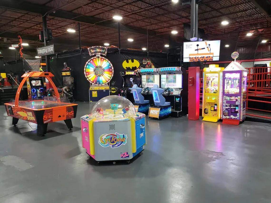 A more than 40,000-square-foot, three-story Xtreme Air Mega Park is going up at 705 Osigian Blvd. on 5.81 acres next to a Warner Robins fire station. The trampoline park is expected to include an arcade.
