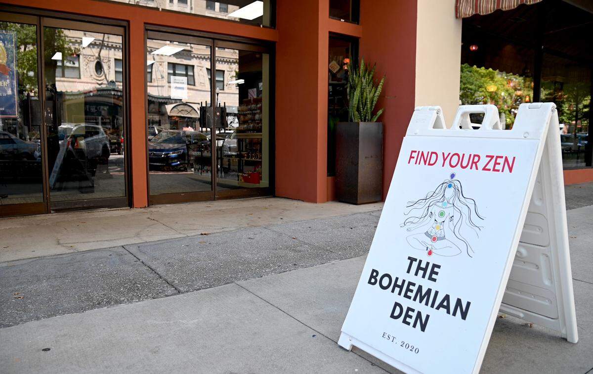 The new 3,000-square-foot space of The Bohemian Den located at 502 Cherry St. in downtown Macon.