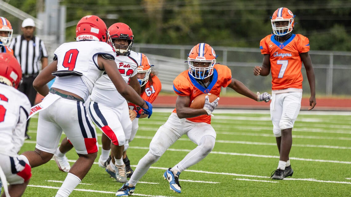 Central gets first victory since 2023 with 30-0 win over Greenville