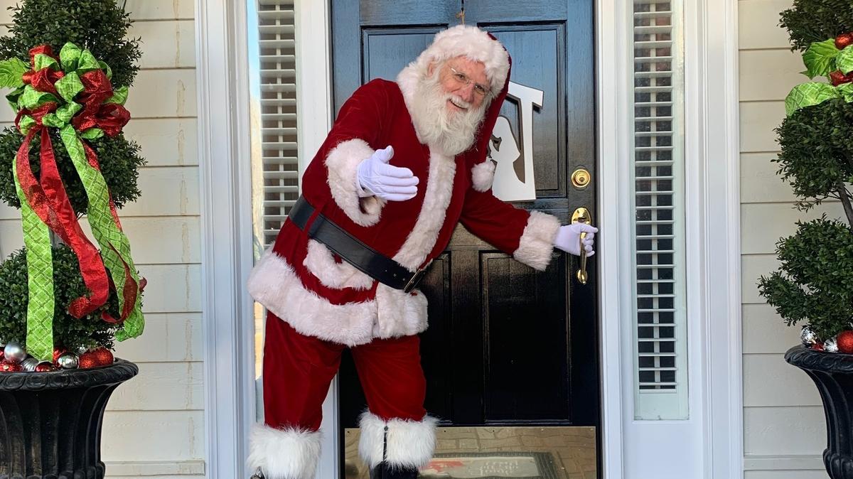 Wayne Lyde usually spends December dressed in red and white, bringing joy to children in Macon and across the United States. The pandemic has put a stop to that, although Wayne holds out home to don the suit at least a few times this year.