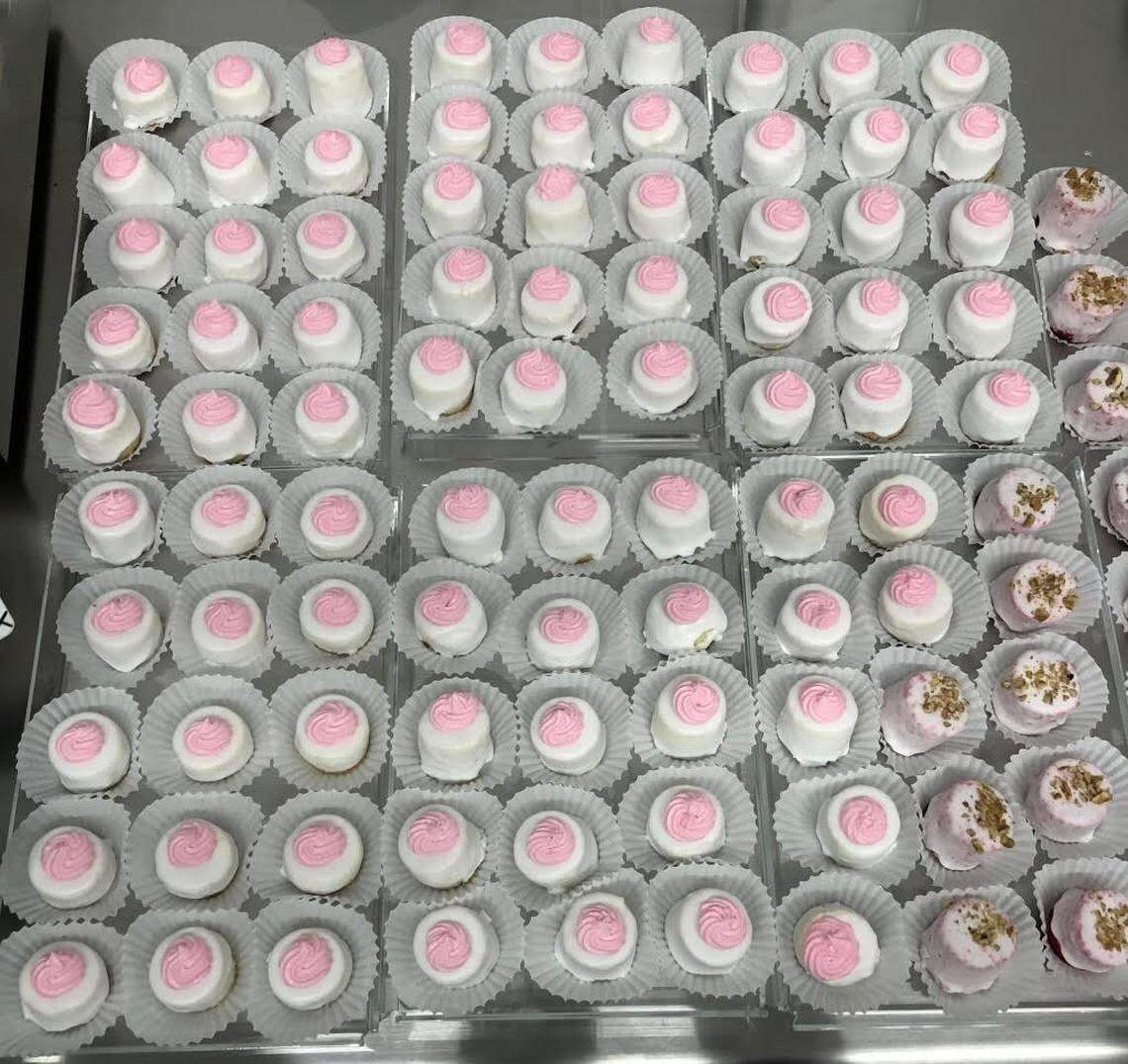 Petit fours from Sweet Evelyn’s.