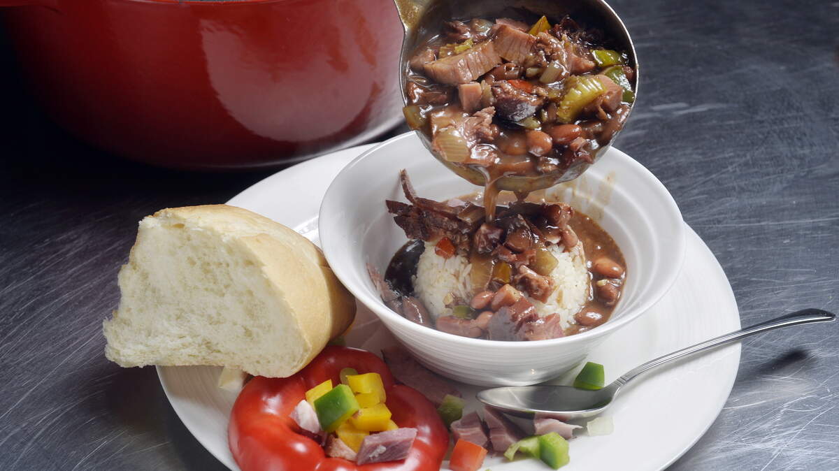 Teddi Wohlford's Red Beans and Ham Gumbo