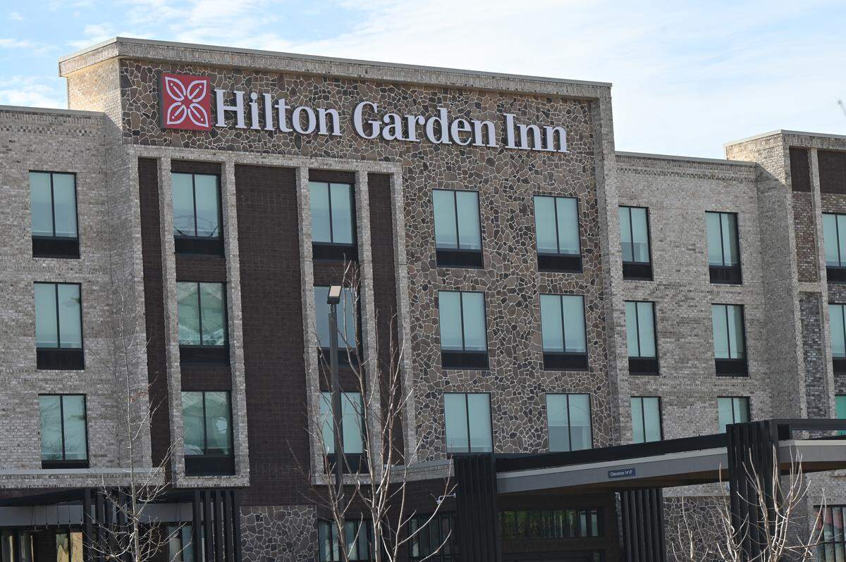 The new Hilton Garden Inn Perry at 112 Hampton Court in Perry.