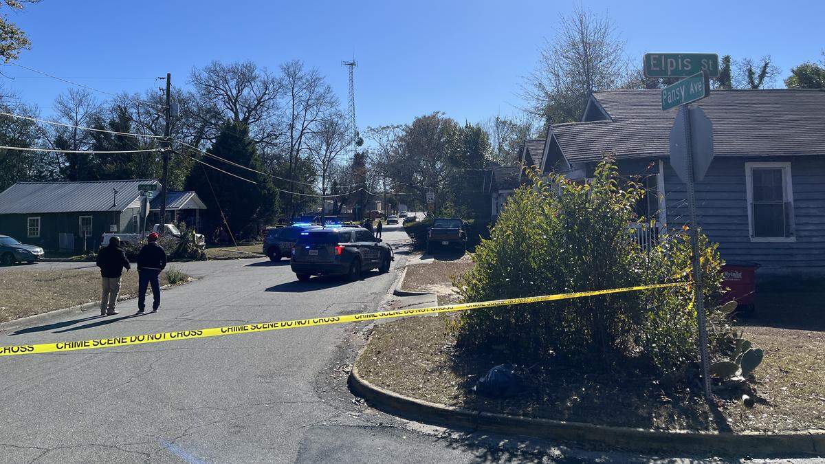 Blocks near Elpis Street and Parsey Avenue were surrounded with crime scene around 1:30 p.m. Friday, Dec. 19, 2025.