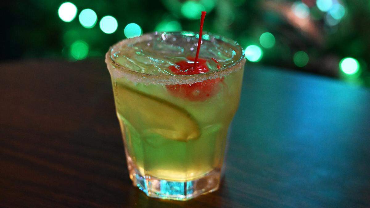 You’re a Mean One Margarita from Tic Toc Room in downtown Macon