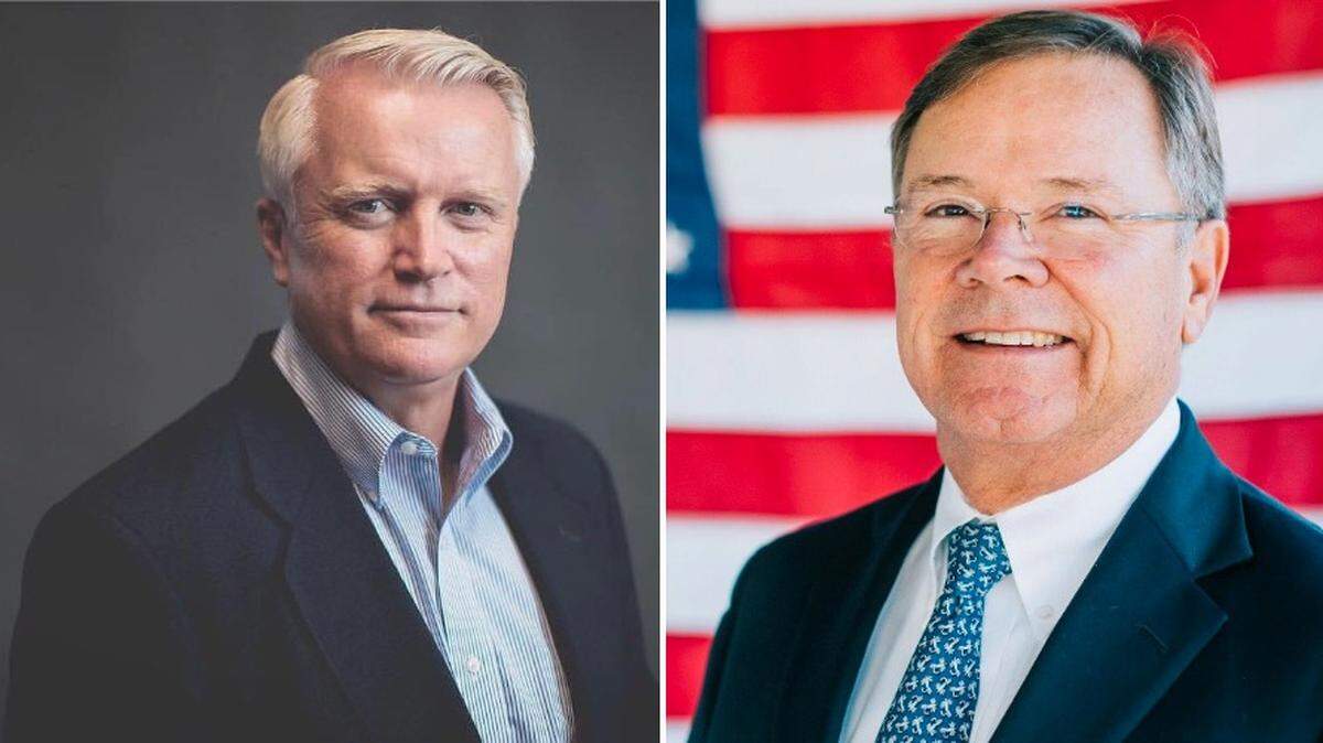 Randy Robertson (l) and Vance Smith
