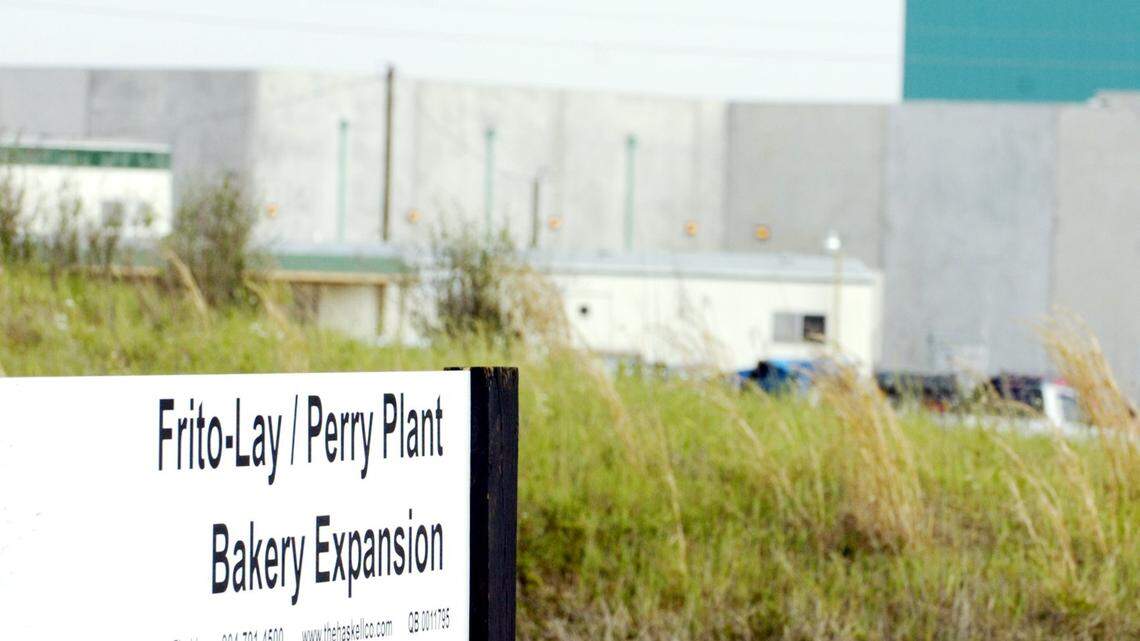 This Telegraph file photo shows the Frito-Lay plant bakery expansion in Perry.