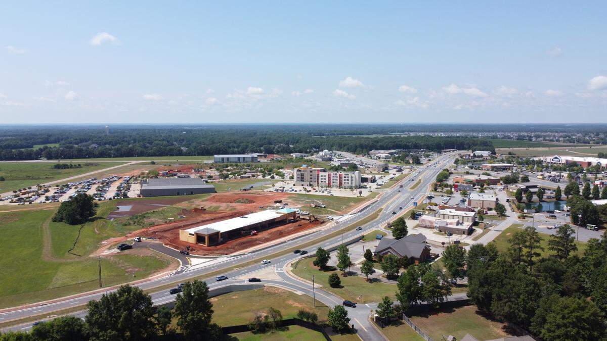 A new retail center under construction on Ga. 96 near Walk-On’s Sports Bistreaux at Rigby’s Entertainment Complex already has attracted two new restaurants - including a second location of a popular Japanese eatery in Macon and fast-growing Tex-Mex chain new to Middle Georgia.