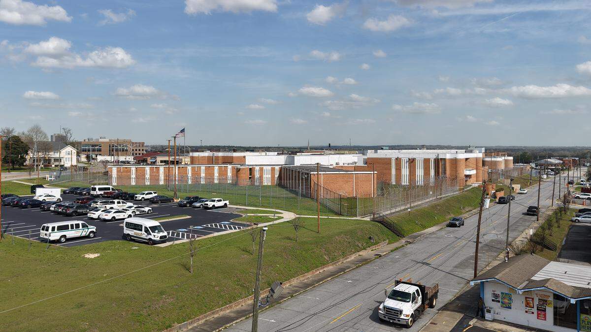 The Bibb County Jail sits off of Oglethorpe Street in Macon, Georgia. A Macon church director was arrested after alleged ties to misused and stolen funds.