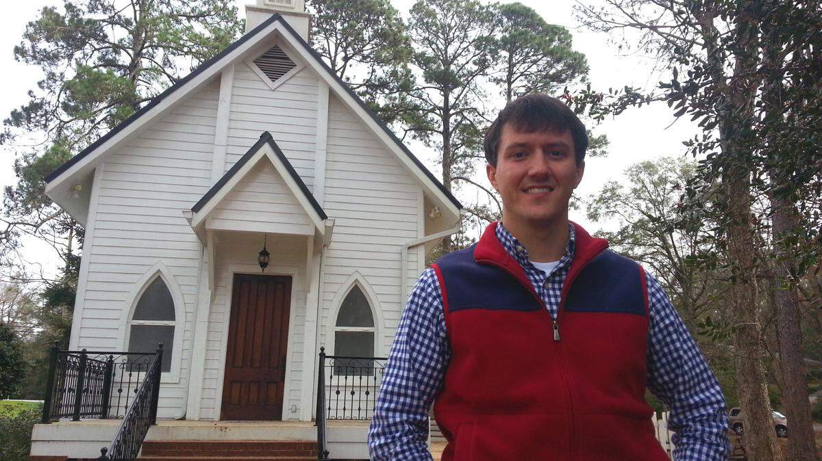 Pastor Jordan Kersey started the Church in the Park in Perry's Franklin Hill Park with himself, his wife and their child.