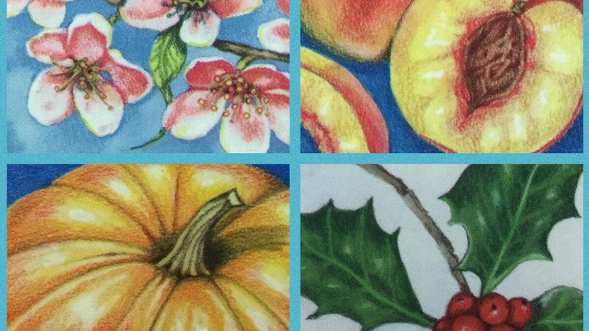 SPECIAL TO THE TELEGRAPHMark Ballard created this work to reflect the different aspects of the seasons.