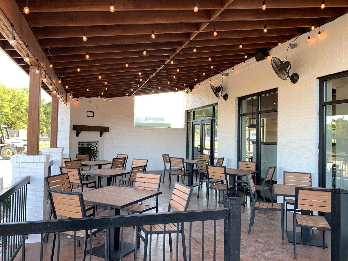 The new Surcheros to open in Warner Robins is expected to have a covered outdoor patio like this one in Milledgeville.