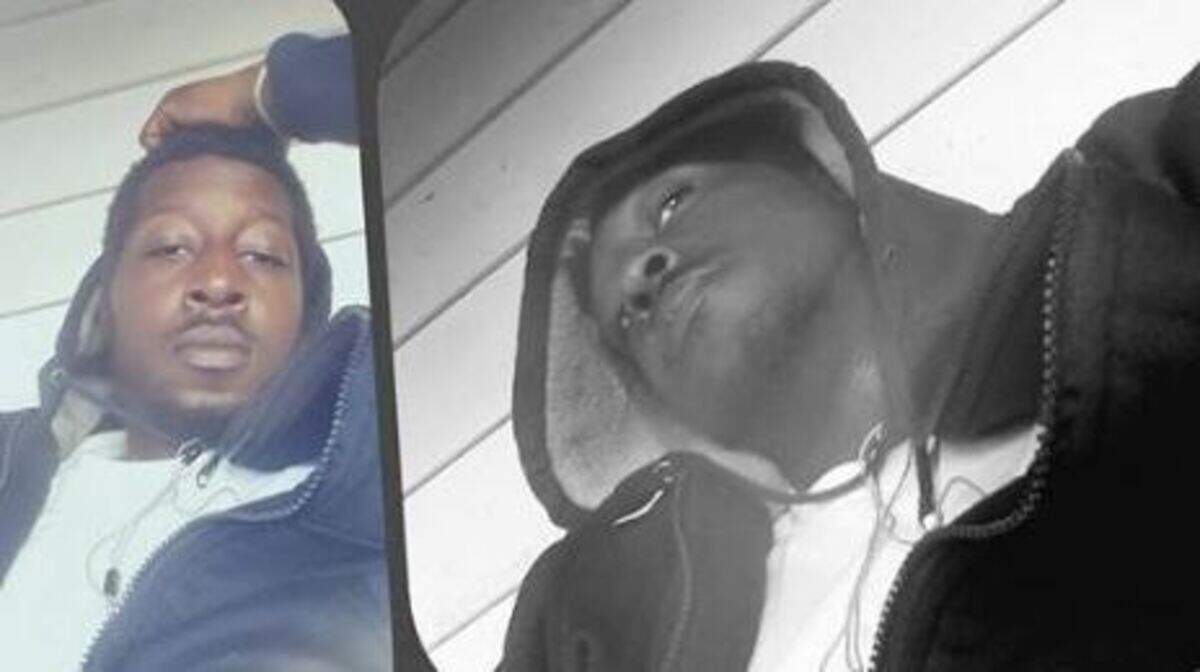 The Butts County Sheriff's Office released photos of murder suspect Antonio Dewayne Mitchell wanted in a homicide Monday on Mulberry Street in Jackson.