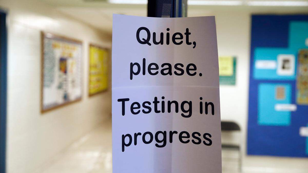 Test scores among Fayette kindergarten through eighth graders fell after school buildings shut down due to the coronavirus and students learned from home.