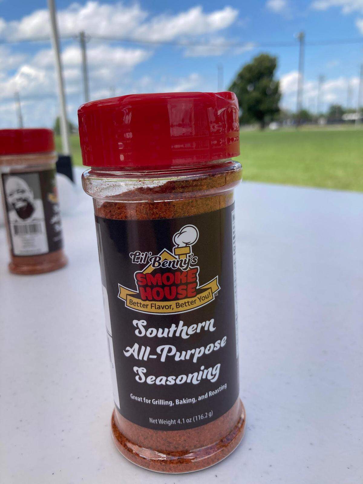 Lil Benny’s Smokehouse All Purpose Seasoning.