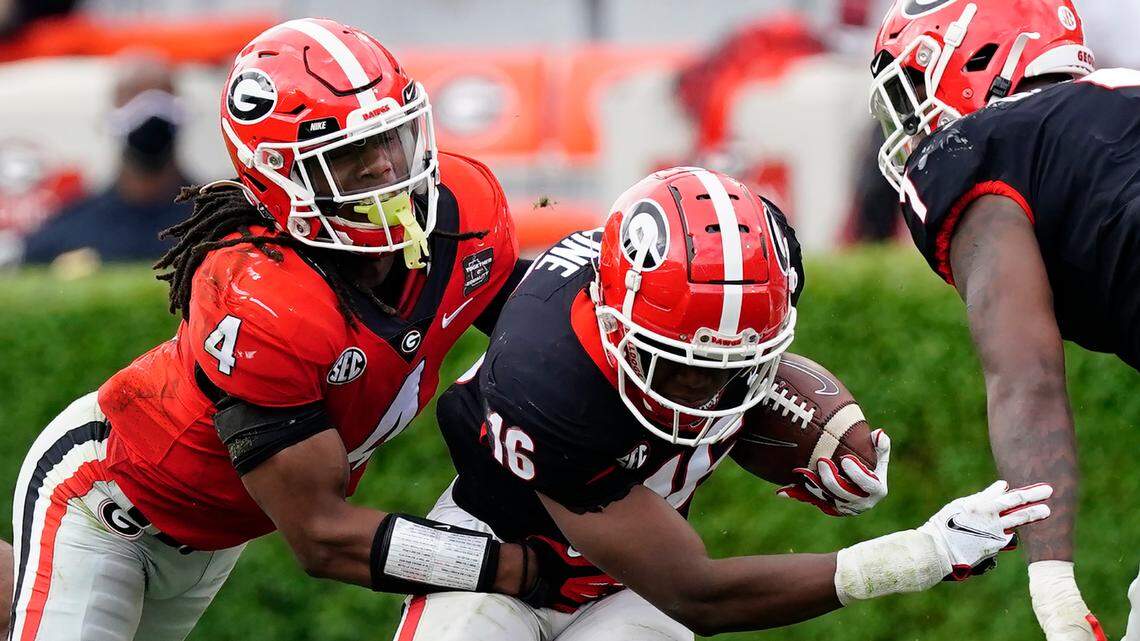 What the spring game told us about Georgia’s most up-in-the-air position