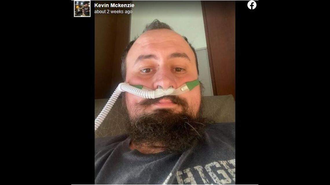 Kevin McKenzie, 33, of Senoia, Georgia, died of COVID after a Facebook post urging others to get vaccinated, which he had avoided before falling ill.