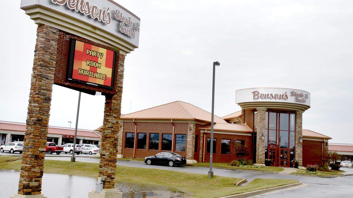 JASON VORHEES/THE TELEGRAPHBenson's Steak and Sushi offers a variety of sushi and more in Warner Robins.