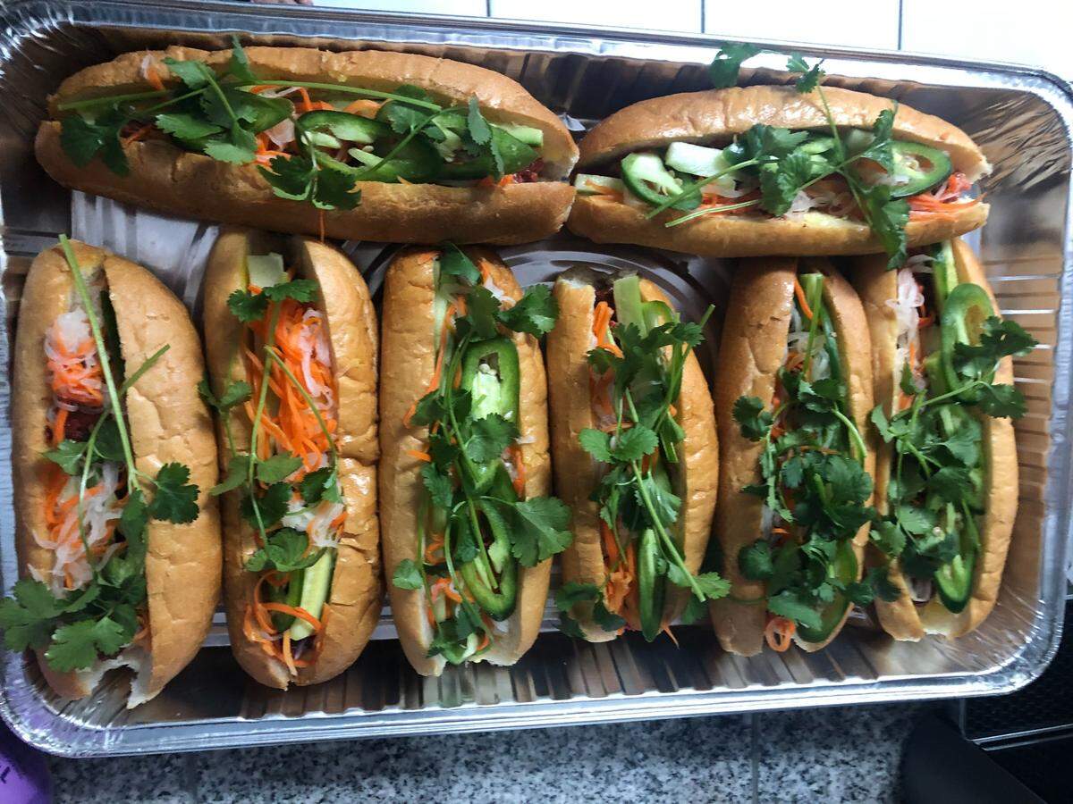 Special Banh Mi at Elena’s Noodle Bar in Warner Robins.