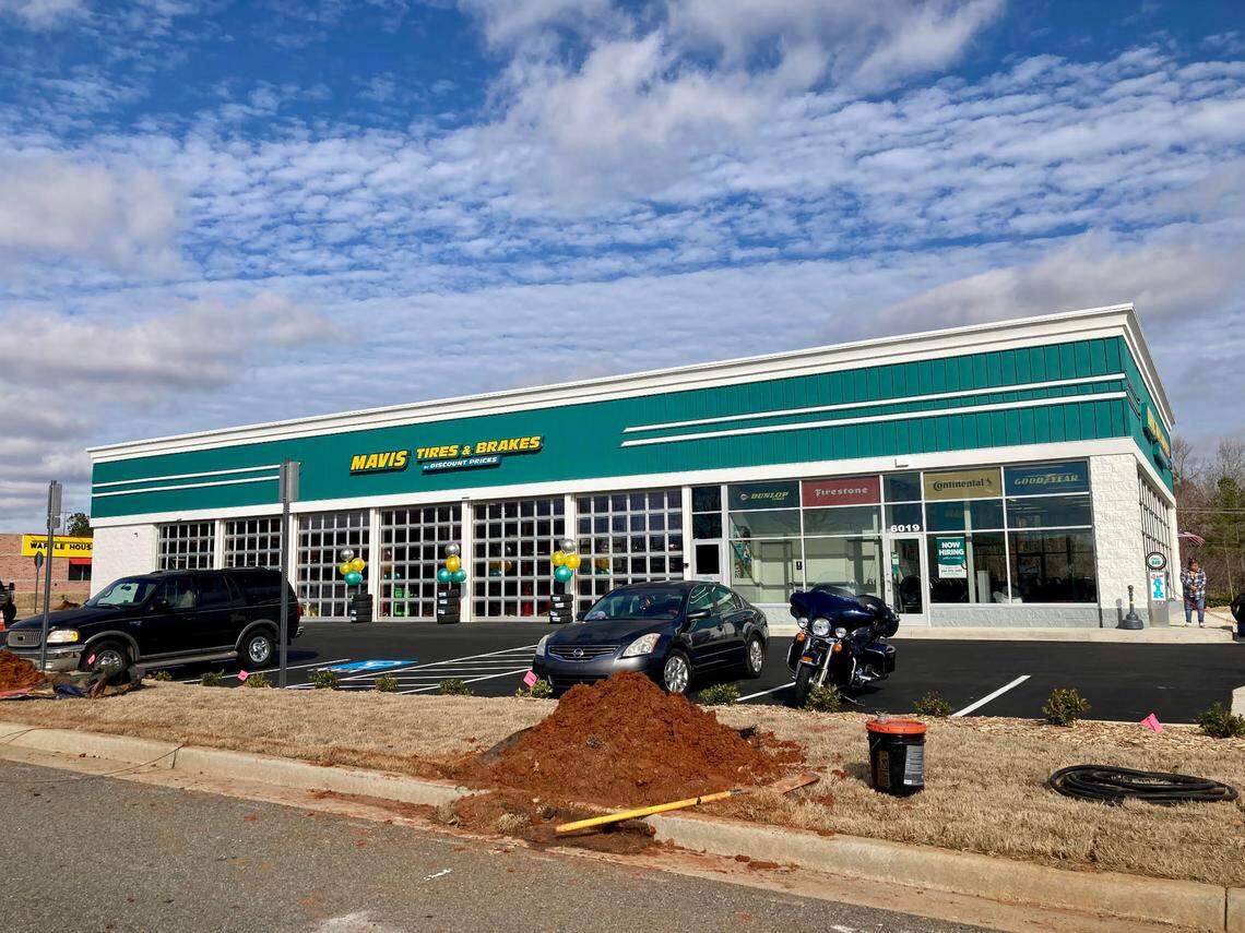 A new Mavis Tires & Brakes opens on an outparcel of the Publix at Gunn Battle shopping center at 6015 Watson Blvd. The new tire and service store is within the city limits of Warner Robins but has a Byron mailing address.