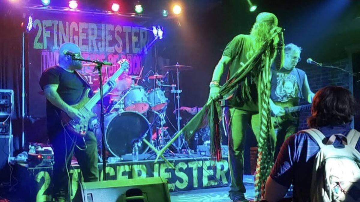 2Finger Jester has kept live hair-band rock and roll alive in Middle Georgia and across the southeast for 20-plus years. Saturday, they take over the Hummingbird Stage and Taproom at 10 p.m. with ‘80s and ‘90s classic hits and more.