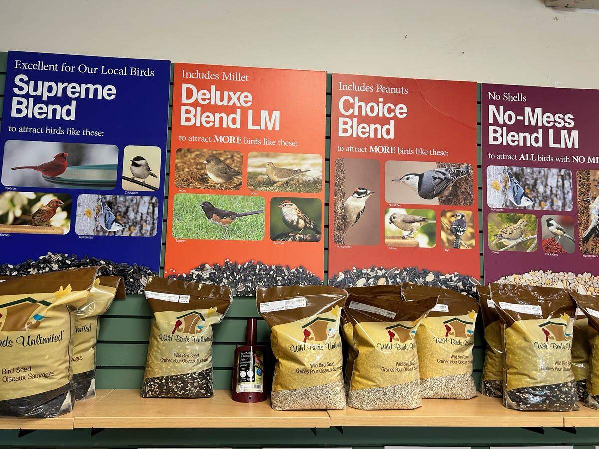 Wild Birds Unlimited in Macon offers no waste bird food along with bird feeders, bird houses, birdbaths, and other nature related and themed gifts.
