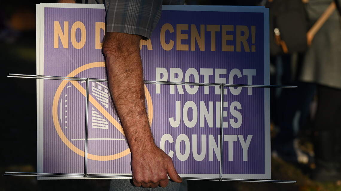 Jones County data center halted after developers withdraw. What we know.
