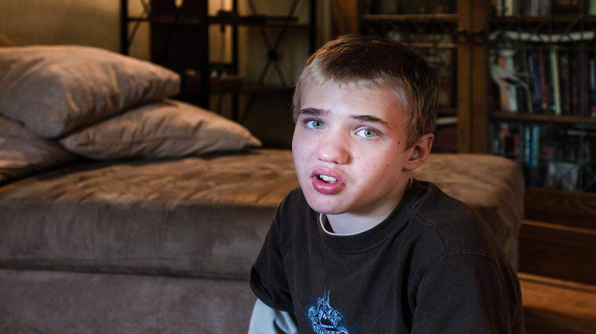 Diagnosed with autism at 18 months, Alexander Brown has become a confused, moody, frustrated and disruptive 14-year-old.