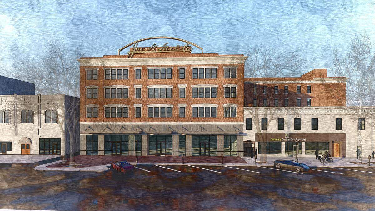 Neel’s Lofts rendering.