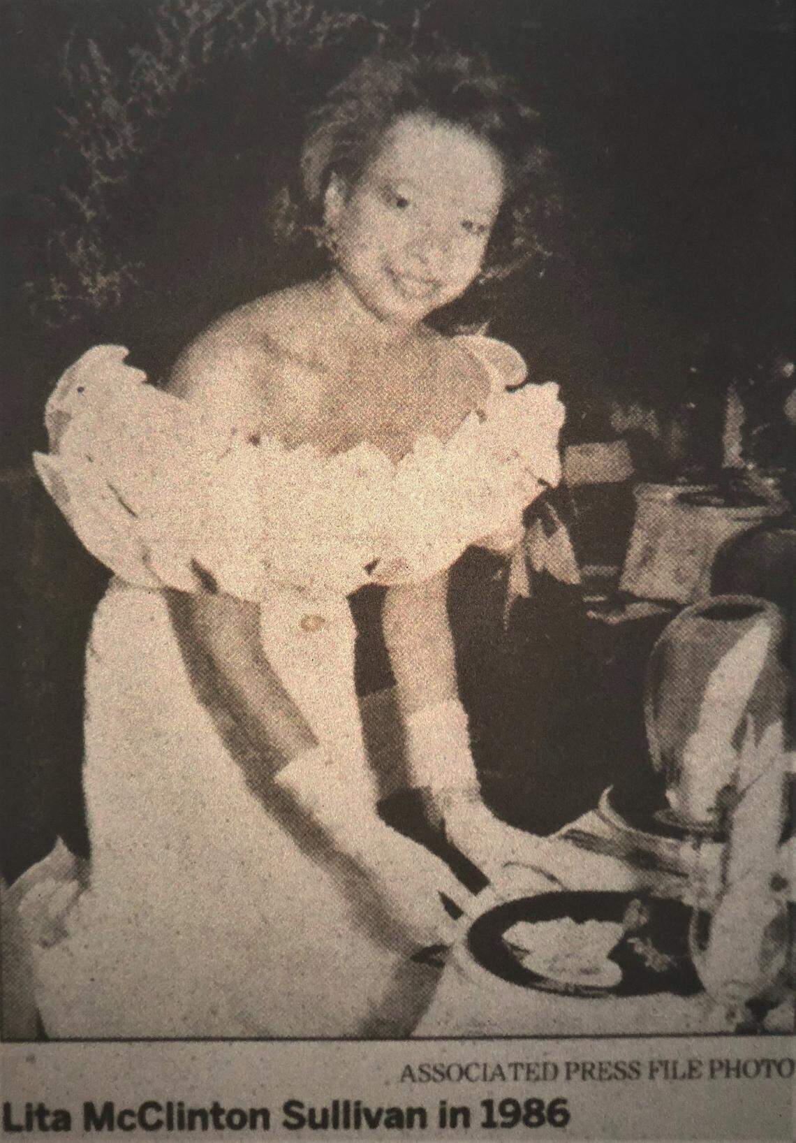 Lita McClinton Sullivan in 1986.
